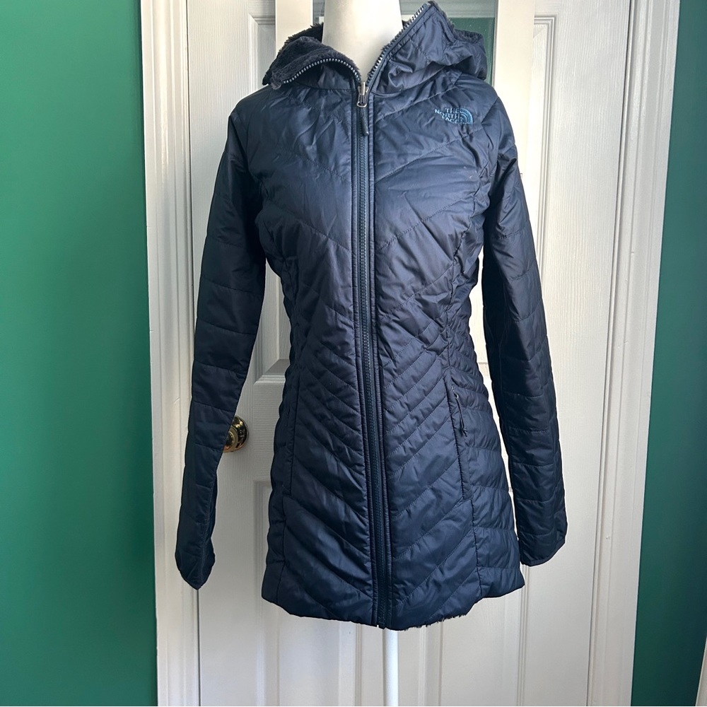The North Face Mossbud Insulated Reversible Parka, Urban Navy XS